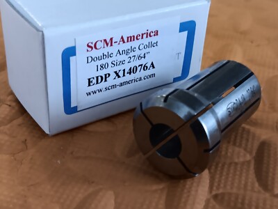 NEW SCM America 27/64'' DA180 Collet X14076A Tooling Chuck Tool Holder .421875