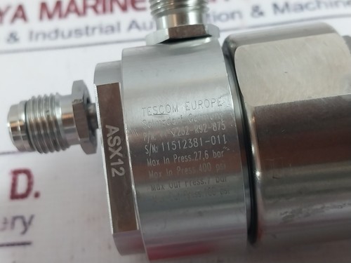 Tescom Europe 44-2262-r92-875 Asx12 Pressure Regulator - Picture 8 of 9
