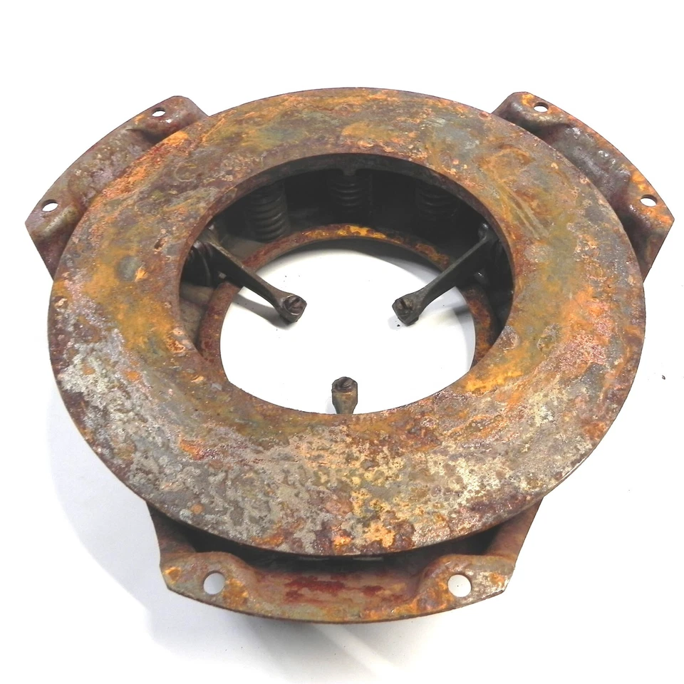 SIMCA VEDETTE CABEZA PLANA FORD V8 CONSTRUIDO EN FRANCÉS NOS EMBRAGUE PLACA DE PRESIÓN 11-1/8" Foto 4 de 4