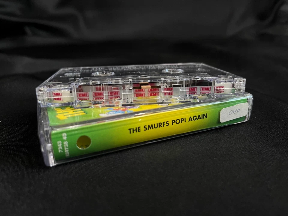 The Smurfs Go Pop! Again Cassette Tape (EMI 1997) - Bild 3 von 3