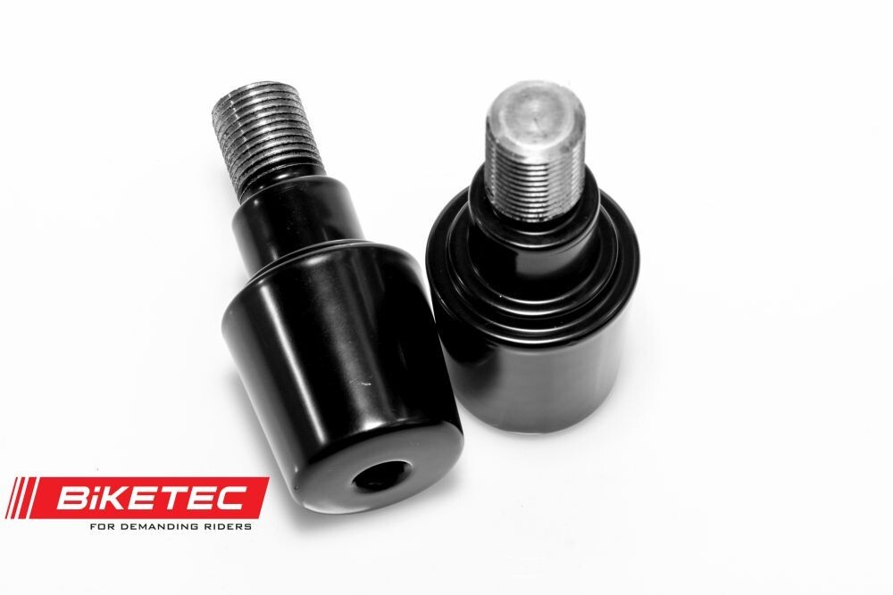 Embouts de guidon Yamaha noirs pour moto | Réf 2408040000