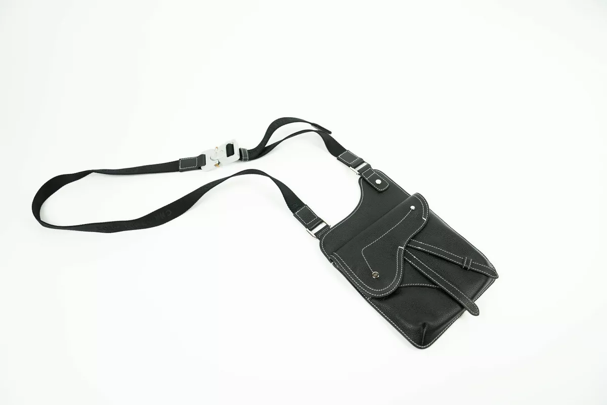 CHRISTIAN DIOR HOMME Black Leather Saddle Messenger Bag Alyx Kim Jones Alyx NEW eBay #29 CHRISTIAN DIOR HOMME Black Leather Saddle Messenger Bag Alyx Kim Jones Alyx NEW eBay