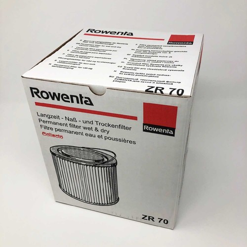 Rowenta ZR70 Nass - Trockenfilter ZR 70 Staubsaugerfilter Rundfilter SEB Kärcher