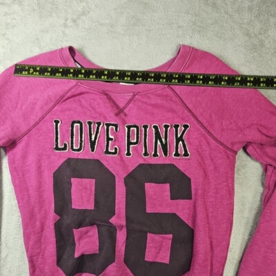 トップス vintage pink sweat Vintage PINK Victoria Secret '86 Love Pink Sweatshirt