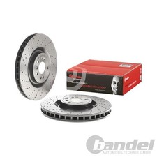 2X BREMBO BREMSSCHEIBEN 375mm GELOCHT/INNENBEL. VORNE PASSEND FÜR MERCEDES-BENZ