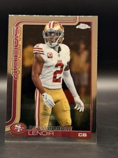 Deommodore Lenoir 2025 Topps Chrome #269 San Francisco 49ers