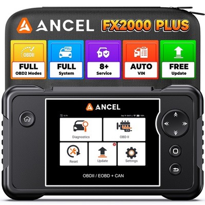 ANCEL FX2000 PLUS KFZ OBD2 Diagnosegerät Auto Scanner ALLE SYSTEME TPMS DPF Neu