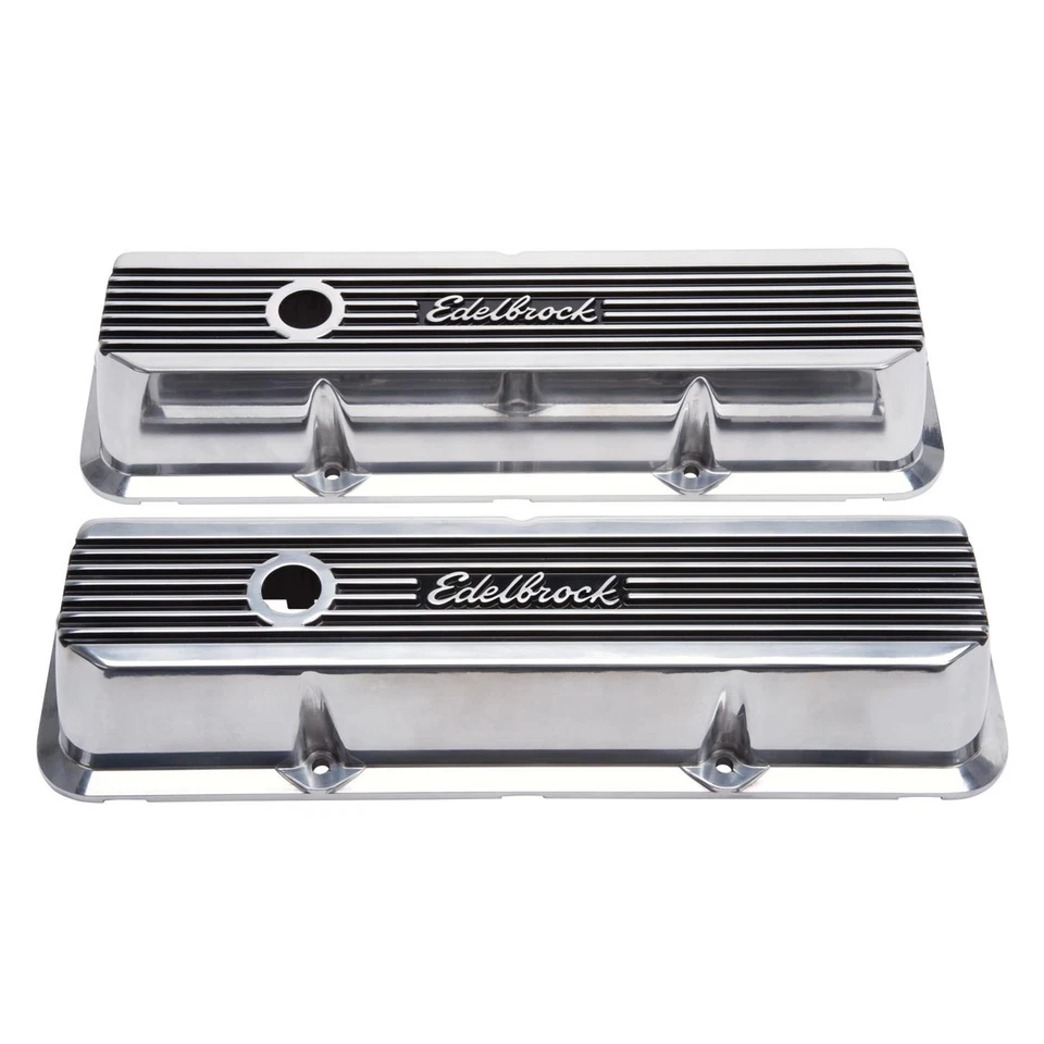 Edelbrock 4277 Elite II Valve Covers, B/B Fits Ford - Image 2 of 4