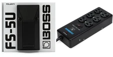 Boss FS-5U Non-latching Footswitch + Furman SS-6B Value Bundle