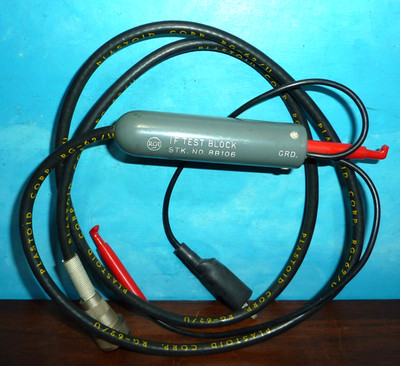 RCA 8B106 IF Test Block Probe Very Good Condition