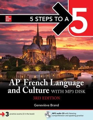5 Steps to a 5: AP French Language and Culture with MP3 disk, 3ed - Imagen 1 de 1