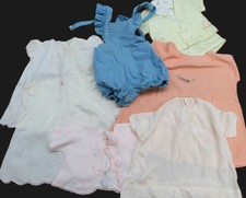 Vtg 1940s 1950s Baby Toddler Clothing dresses romper shorts shirt