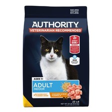 23Lb Authority Everyday Health Indoor Cat Dry Food - Chicken & Rice, With-Grain