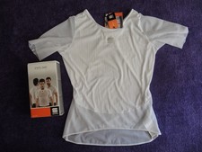 SPORTFUL WOMENS PRO SHORT SLEEVE BASELAYER XL / WHITE - SUPERLIGHT WARM WEATHER