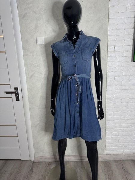 Women Diesel Dress Navy Denim 36 / S / 44
