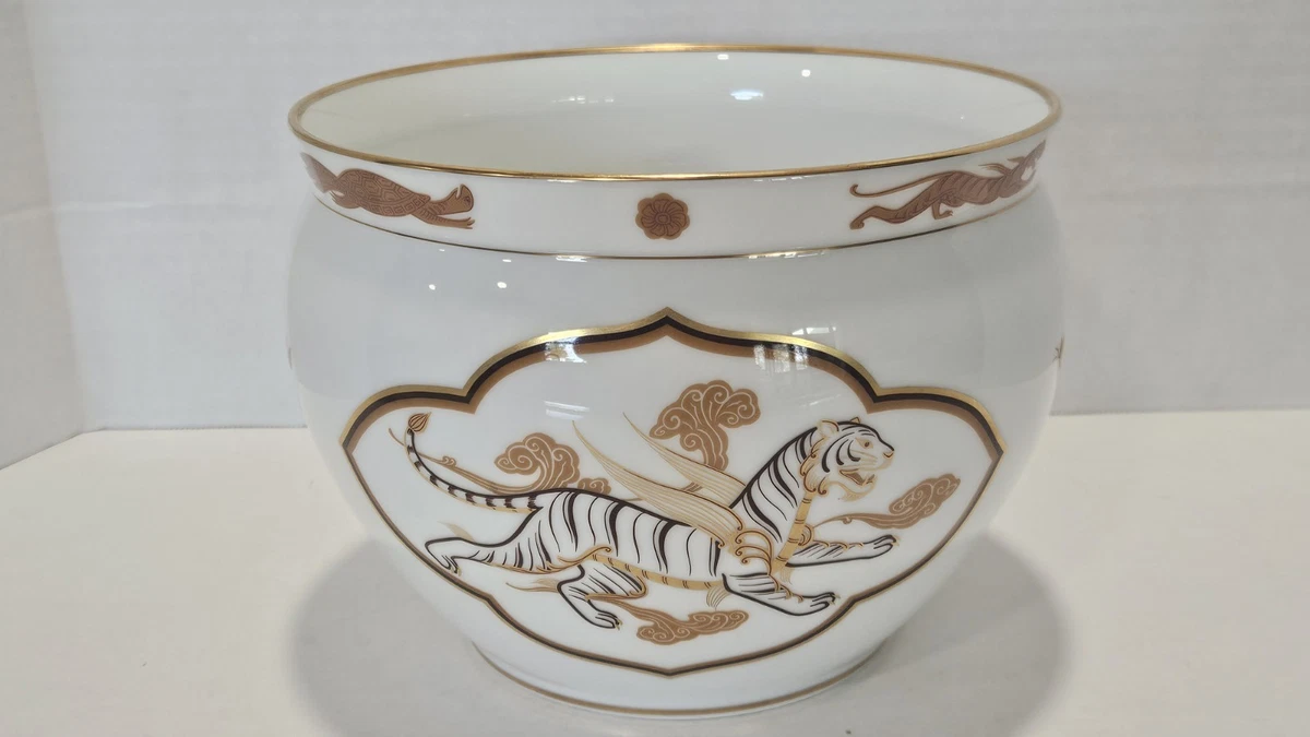 花瓶・フラワースタンド OKURA BASE USED GOOD CONDITIONS JAPAN Franklin Mint | Noritake Okura Japan | Orange Red | Peach Blossom vase