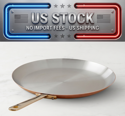 Mauviel 1830 M'Heritage Copper Crepe Pan Bronze Handle France | eBay
