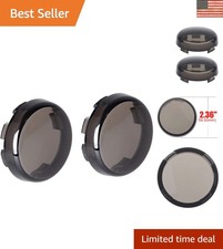Custom Smoked Lens Covers for Harley Motorcycles – 2 Pack Turn Signal Upgrade
