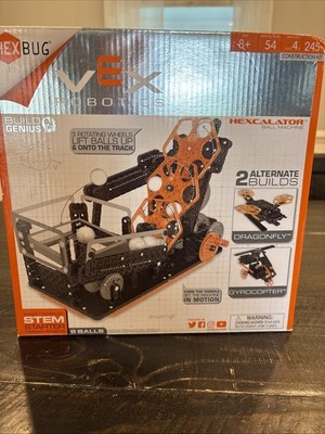 HEXBUG VEX Robotics Hexcalator Ball Machine,Black, Orange