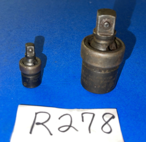 SNAP-ON TOOLS 2 PIECE 1/4, 1/2 DRIVE UNIVERSAL IMPACT JOINTS IPM800A, IP80C - Picture 7 of 14