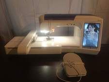 Brother Innovis 6000 D Embroidery Machine and Koala Cabinet Plus Many Extras