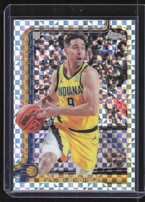 2025-26 Topps Chrome - T.J. McConnell #11 X-Fractor Pacers