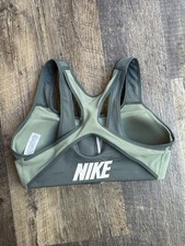 Nike Shape Women's High-Support Padded Zip Front Sports Bra Women  s S Small