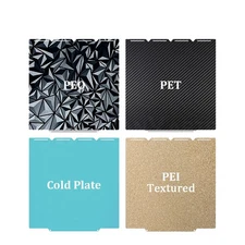 PEY PEO PET PEI Spring Steel Sheet Double Side Build Plate For Snapmaker U1