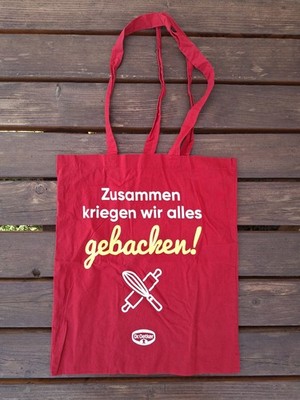 Tragetasche - Dr. Oetker - Zusammen kriegen wir alles gebacken - Stoffbeutel 