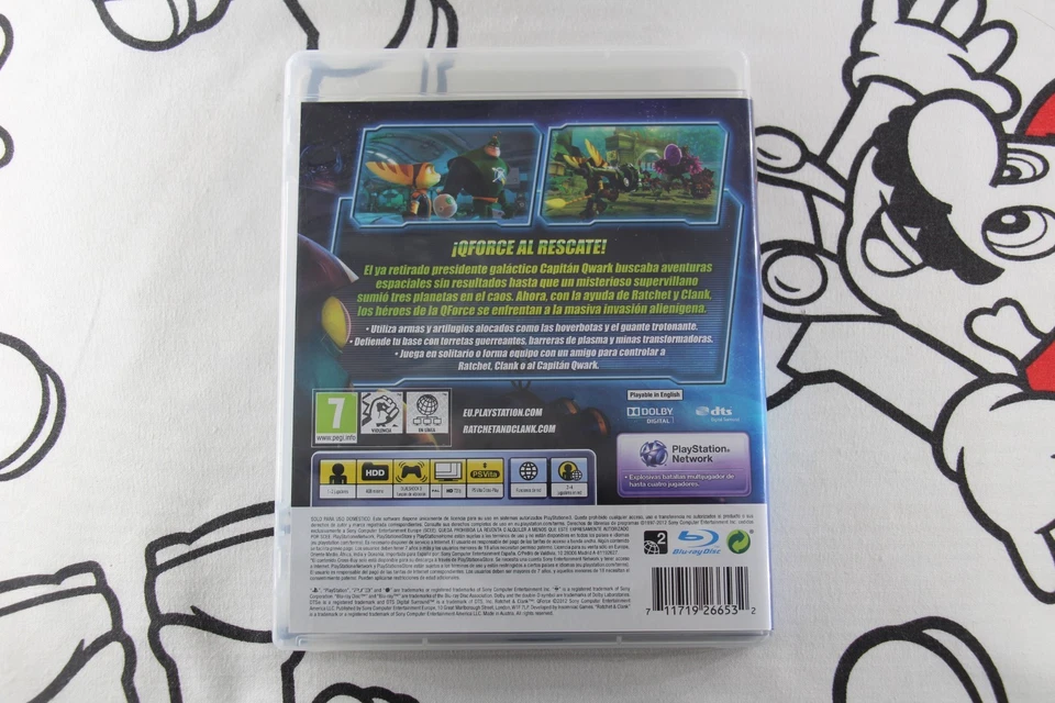 JUEGO PS3 RATCHET & CLANK Q FORCE PS3 20289032, foto 2 de 4
