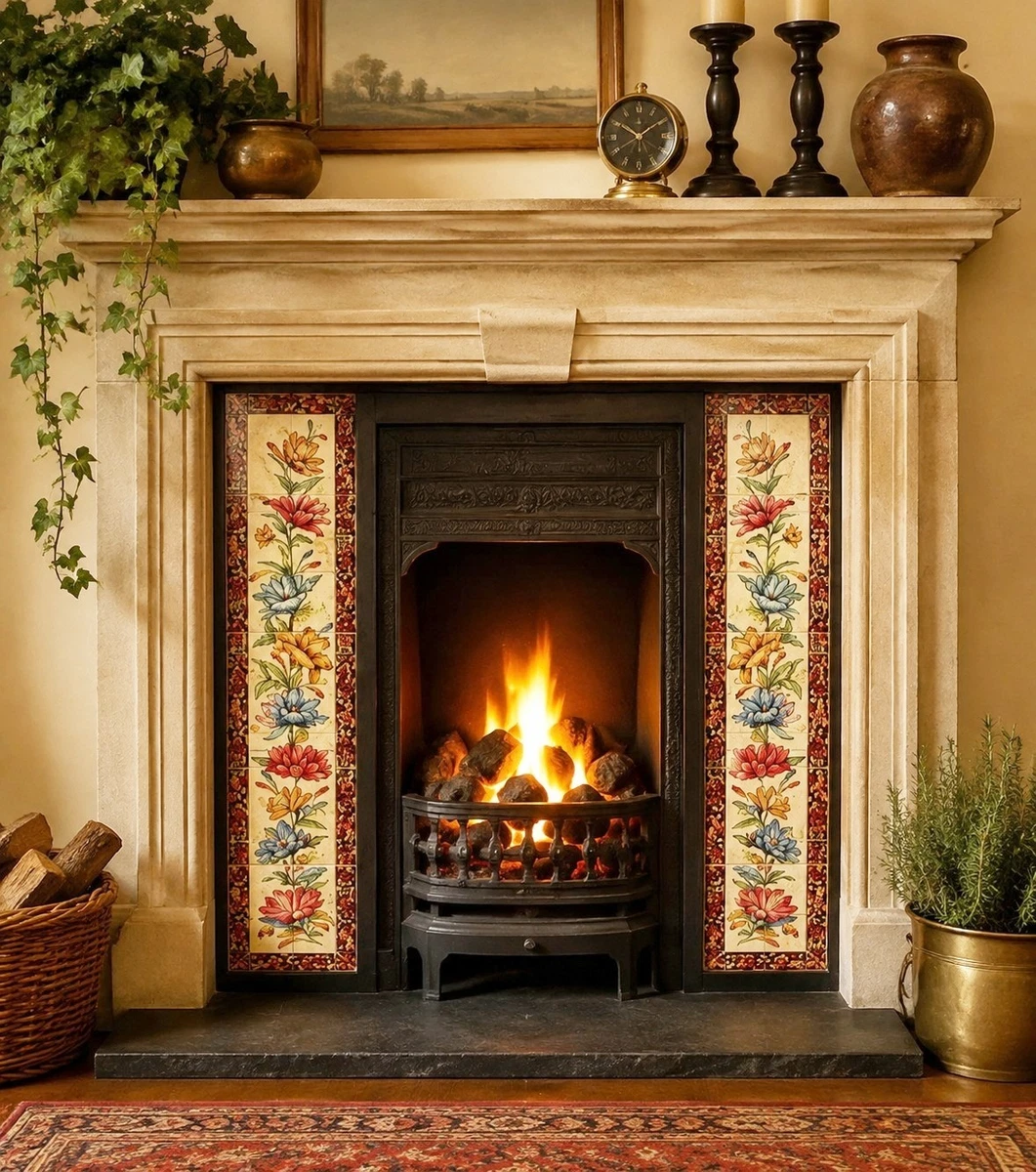 25+ Ceramic Antique Fireplaces, Mantels & Fireplace Accessories