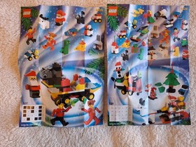Vintage LEGO 4524 Advent Calendar Christmas 2002 (231 pcs)