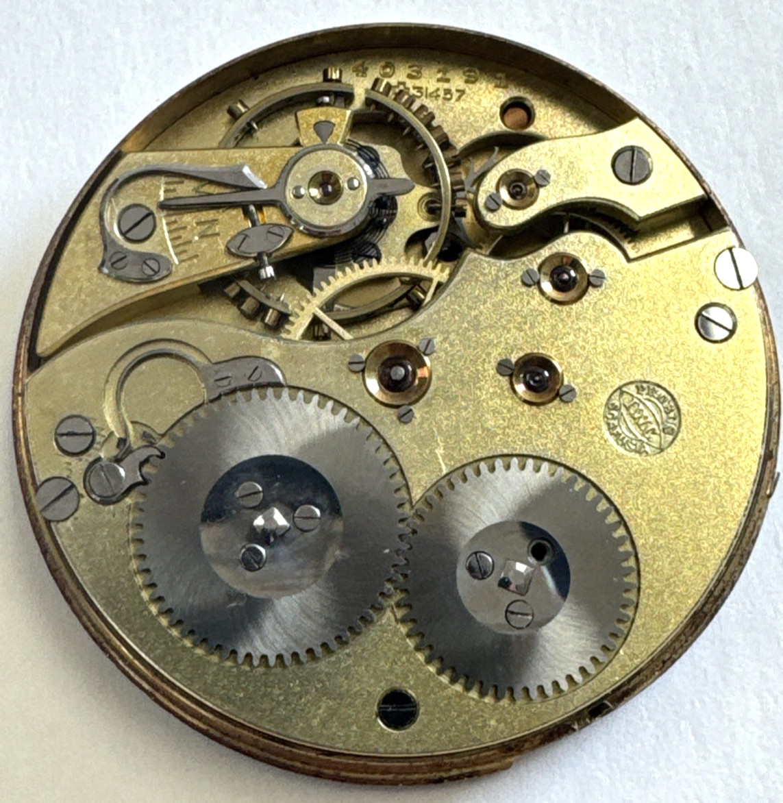 IWC Pocket Watch Movement View 3