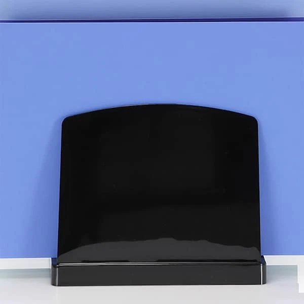 Clasificador inclinado Offficemate 22222, negro, plástico, 7 1/2 pulgadas de ancho, 7 1/2 pulgadas de L, 6 3/8 Foto 4 de 4