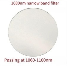 1080nm Narrow Band Pass Filter High Transmittance Coated Optical Glass Lens OD3