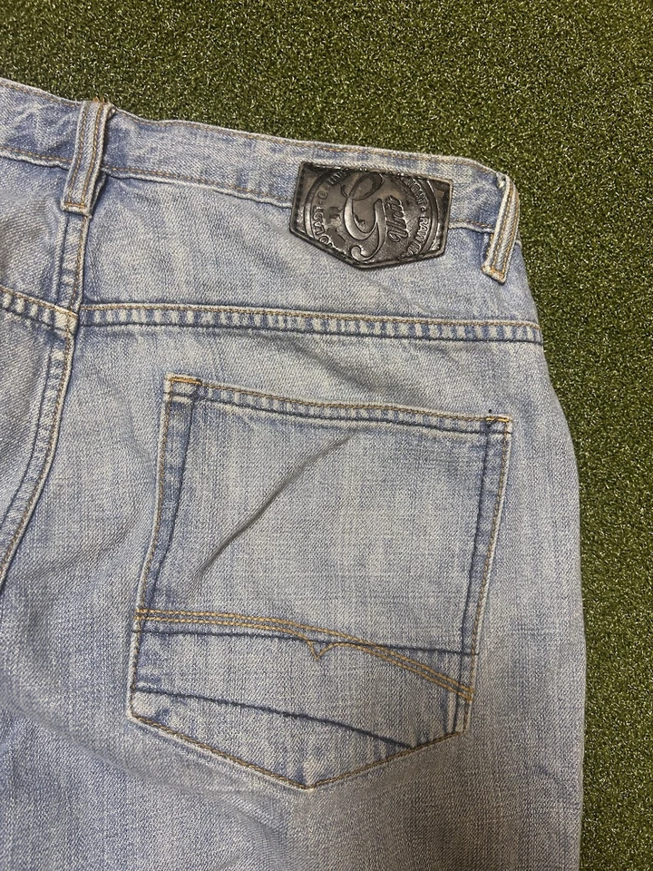 G Unit Men's Embellished Pocket Baggy Jeans 36x34 Skater Hip Hop Y2K Vintage VTG - Image 4 of 4