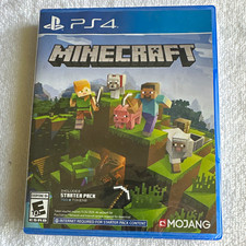 Mojang Minecraft Starter Pack (Sony PlayStation 4, 2017) PS4 Factory Sealed