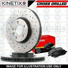 FÜR MINI COUNTRYMAN R60 VORNE QUER GELOCHTE BREMSSCHEIBEN MINTEX BELÄGE 294mm