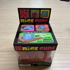 Nee Doh Nice Cube Pink Ice Authentic NEW