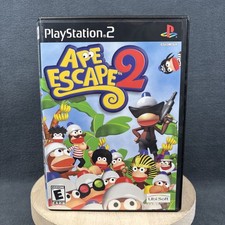 PlayStation 2 - Ape Escape 2 - Complete w/ Reg Card, DMG Label - Refurb, VG