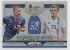 2018 Panini Prizm World Cup Silver Johann Berg Gudmundsson Jon Dadi Bodvarsson