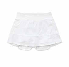 Lululemon Women's White Skort US 4 UK 8 Tennis Golf Activewear Small Marks