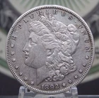 1892 "S" Morgan SILVER Dollar $1 #EC7 East Coast Coin & Collectables, Inc.