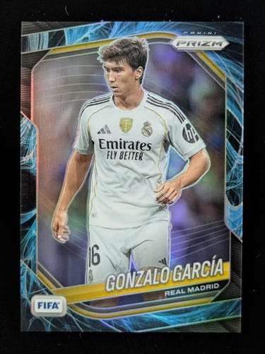 2025-26 Panini Prizm FIFA GONZALO GARCIA Genesis Prizm SP Real Madrid #180