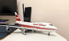 1/200 Inflight IF B747SP TWA N57203 Very Rare