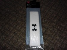UNDER ARMOUR UA Performance white HEADBAND, New with tags