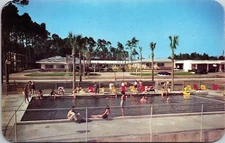 Sun-N-Sand Hotel Court, Biloxi, Mississippi - Postcard