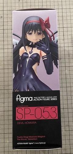 figma Puella Magi Madoka Magica The Rebellion Devil Homura Akemi SP-053 New - Picture 3 of 4