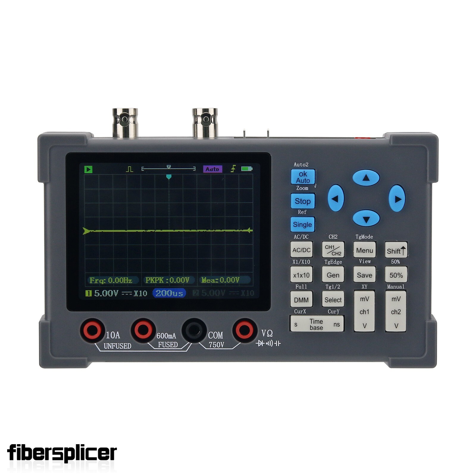 DSO3D12 3-in-1 120Mhz 2 Channel Oscilloscope Multimeter Signal ...