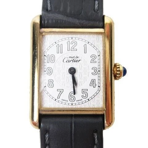 Cartier Must de Cartier 21 - 39 mm, Gold Plated for sale | eBay